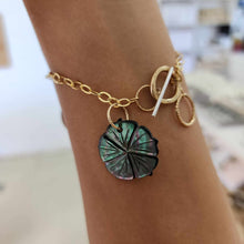 Load image into Gallery viewer, CONTACT US TO RECREATE THIS SOLD OUT STYLE Civa Fiji Pearl & Mother of Pearl Charm Bracelet - 14k Gold Fill FJD$