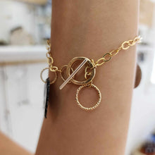 Load image into Gallery viewer, CONTACT US TO RECREATE THIS SOLD OUT STYLE Civa Fiji Pearl & Mother of Pearl Charm Bracelet - 14k Gold Fill FJD$