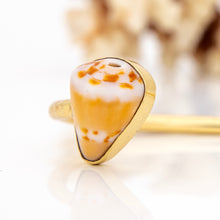 Load image into Gallery viewer, READY TO SHIP Civa Fiji Saltwater Bezel Set Pearl & Shell Cuff - 14k Gold Fill FJD$