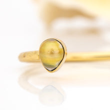 Load image into Gallery viewer, READY TO SHIP Civa Fiji Saltwater Bezel Set Pearl & Shell Cuff - 14k Gold Fill FJD$