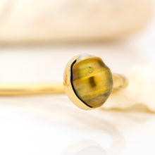 Load image into Gallery viewer, READY TO SHIP Civa Fiji Saltwater Bezel Set Pearl & Shell Cuff - 14k Gold Fill FJD$