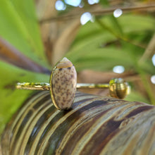 Load image into Gallery viewer, READY TO SHIP Civa Fiji Saltwater Bezel Set Pearl & Shell Cuff - 14k Gold Fill FJD$