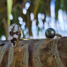 Load image into Gallery viewer, READY TO SHIP Civa Fiji Saltwater Bezel Set Pearl & Shell Cuff - 14k Gold Fill FJD$