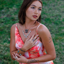 Load image into Gallery viewer, READY TO SHIP Bezel Set Seaglass & Shell Cuff - 14k Gold Fill FJD$