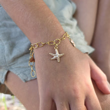 Load image into Gallery viewer, READY TO SHIP Tropical Charm Bracelet - Gold Plated FJD$