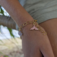 Load image into Gallery viewer, READY TO SHIP Tropical Charm Bracelet - Gold Plated FJD$