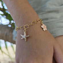 Load image into Gallery viewer, READY TO SHIP Tropical Charm Bracelet - Gold Plated FJD$