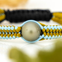 Load image into Gallery viewer, READY TO SHIP Unisex Woven Civa Fiji Pearl Bracelet - FJD$