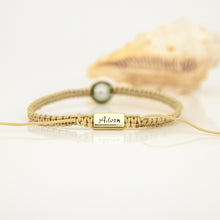 Load image into Gallery viewer, READY TO SHIP Unisex Woven Civa Fiji Pearl Bracelet - FJD$