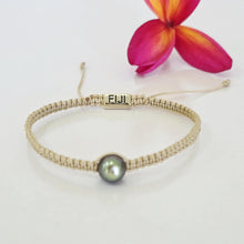 Load image into Gallery viewer, READY TO SHIP Unisex Woven Civa Fiji Pearl Bracelet - FJD$