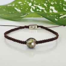 Load image into Gallery viewer, READY TO SHIP Unisex Woven Civa Fiji Pearl Bracelet - FJD$