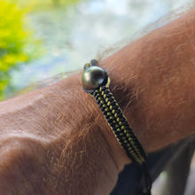 Load image into Gallery viewer, READY TO SHIP Unisex Woven Civa Fiji Pearl Bracelet - FJD$
