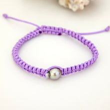 Load image into Gallery viewer, READY TO SHIP Unisex Woven Civa Fiji Pearl Bracelet - FJD$