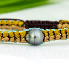 Load image into Gallery viewer, READY TO SHIP Unisex Woven Civa Fiji Pearl Bracelet - FJD$