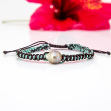 Load image into Gallery viewer, READY TO SHIP Unisex Woven Civa Fiji Pearl Bracelet - FJD$