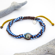 Load image into Gallery viewer, READY TO SHIP Unisex Woven Civa Fiji Pearl Bracelet - FJD$