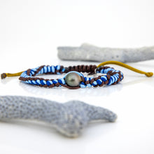 Load image into Gallery viewer, READY TO SHIP Unisex Woven Civa Fiji Pearl Bracelet - FJD$