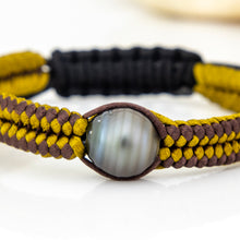 Load image into Gallery viewer, Unisex Woven Civa Fiji Pearl Bracelet - FJD$