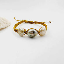 Load image into Gallery viewer, READY TO SHIP Unisex Civa Fiji Pearl Trio Bracelet - FJD$