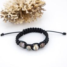 Load image into Gallery viewer, CONTACT US TO RECREATE THIS SOLD OUT STYLE Unisex Woven Civa Fiji Pearl Bracelet - FJD$