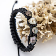 Load image into Gallery viewer, CONTACT US TO RECREATE THIS SOLD OUT STYLE Unisex Woven Civa Fiji Pearl Bracelet - FJD$