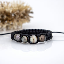 Load image into Gallery viewer, CONTACT US TO RECREATE THIS SOLD OUT STYLE Unisex Woven Civa Fiji Pearl Bracelet - FJD$