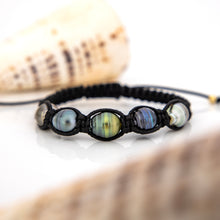 Load image into Gallery viewer, CONTACT US TO RECREATE THIS SOLD OUT STYLE Unisex Woven Civa Fiji Pearl Bracelet - FJD$