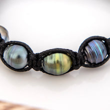 Load image into Gallery viewer, CONTACT US TO RECREATE THIS SOLD OUT STYLE Unisex Woven Civa Fiji Pearl Bracelet - FJD$