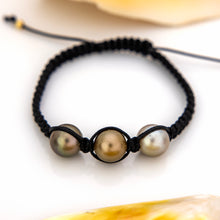 Load image into Gallery viewer, READY TO SHIP Unisex Woven Civa Fiji Pearl Bracelet - FJD$