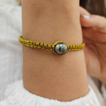 Load image into Gallery viewer, READY TO SHIP Unisex Woven Civa Fiji Pearl Bracelet - FJD$