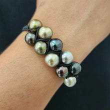 Load image into Gallery viewer, CONTACT US TO RECREATE THIS SOLD OUT STYLE Unisex Woven Civa Fiji Pearl Bracelet - FJD$