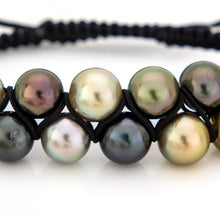 Load image into Gallery viewer, CONTACT US TO RECREATE THIS SOLD OUT STYLE Unisex Woven Civa Fiji Pearl Bracelet - FJD$