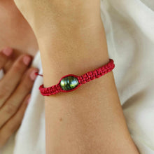Load image into Gallery viewer, READY TO SHIP Unisex Woven Civa Fiji Pearl Bracelet - FJD$