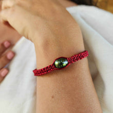 Load image into Gallery viewer, READY TO SHIP Unisex Woven Civa Fiji Pearl Bracelet - FJD$