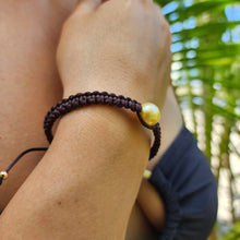 Load image into Gallery viewer, READY TO SHIP Unisex Woven Civa Fiji Pearl Bracelet - FJD$