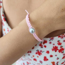 Load image into Gallery viewer, READY TO SHIP Unisex Woven Civa Fiji Pearl Bracelet - FJD$