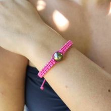 Load image into Gallery viewer, READY TO SHIP Unisex Woven Civa Fiji Pearl Bracelet - FJD$