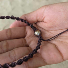 Load image into Gallery viewer, READY TO SHIP Unisex Woven Civa Fiji Pearl Bracelet - FJD$