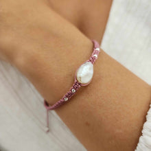 Load image into Gallery viewer, READY TO SHIP Civa Fiji Keshi Pearl Bracelet - Nylon FJD$