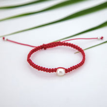 Load image into Gallery viewer, READY TO SHIP Freshwater Pearl Kids Bracelet - Nylon FJD$