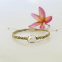 Load image into Gallery viewer, READY TO SHIP Unisex Woven Freshwater Pearl Bracelet - FJD$