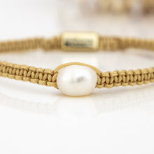 Load image into Gallery viewer, READY TO SHIP Unisex Woven Freshwater Pearl Bracelet - FJD$