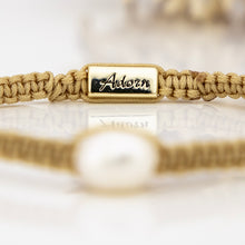 Load image into Gallery viewer, READY TO SHIP Unisex Woven Freshwater Pearl Bracelet - FJD$
