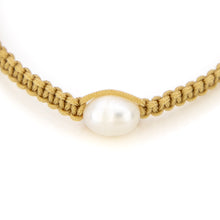 Load image into Gallery viewer, READY TO SHIP Unisex Woven Freshwater Pearl Bracelet - FJD$