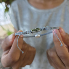 Load image into Gallery viewer, READY TO SHIP Unisex Woven Freshwater Pearl Bracelet - FJD$