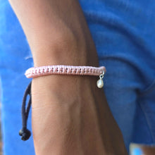 Load image into Gallery viewer, READY TO SHIP Unisex Woven Freshwater Pearl Bracelet - FJD$
