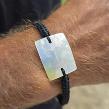 Load image into Gallery viewer, READY TO SHIP Unisex Mother of Pearl Nylon Bracelet - FJD$