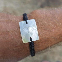 Load image into Gallery viewer, READY TO SHIP Unisex Mother of Pearl Nylon Bracelet - FJD$
