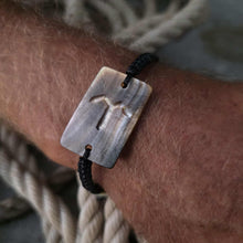 Load image into Gallery viewer, READY TO SHIP Unisex Mother of Pearl Nylon Bracelet - FJD$