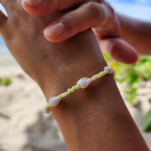 Load image into Gallery viewer, READY TO SHIP Shell & Bead Adjustable Bracelet - FJD$